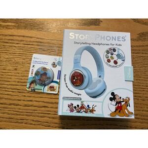StoryPhones Disney Mickey Mouse Kids Headphones with 2 StoryShields Jake & the …